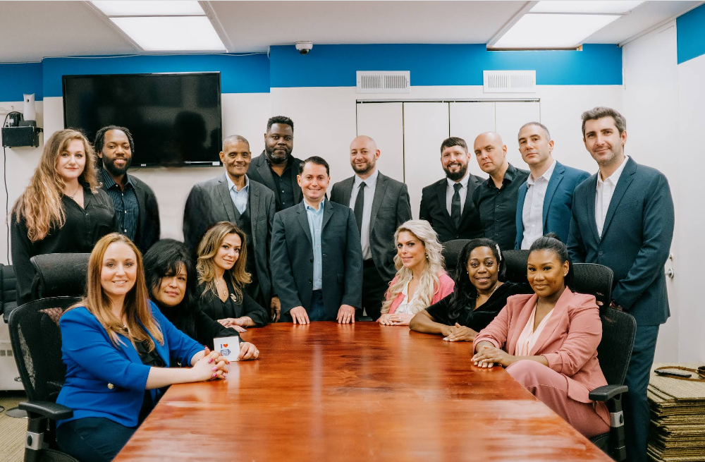 BAMS payment processing team at the New York headquarters