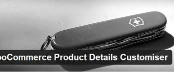 Product Details Customiser